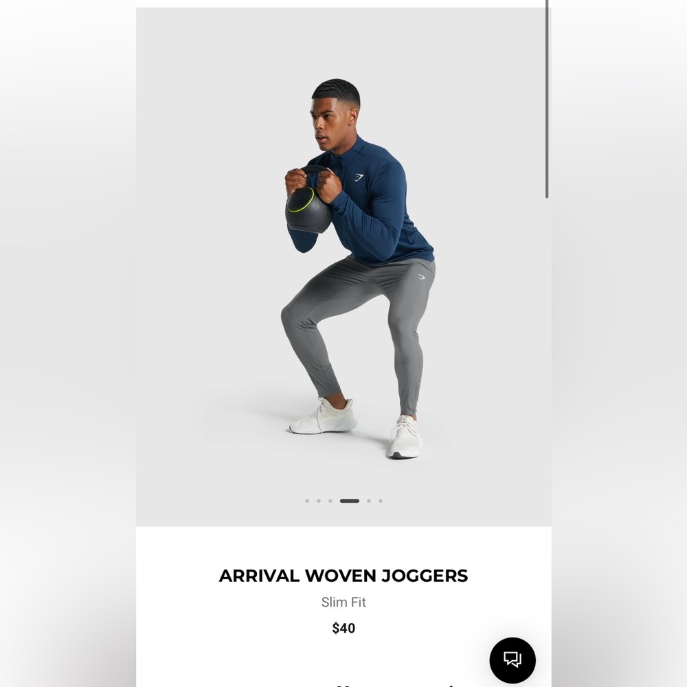 Gym Shark- ARRIVAL WOVEN JOGGERS